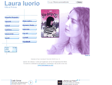 Tablet Screenshot of lauraiuorio.it